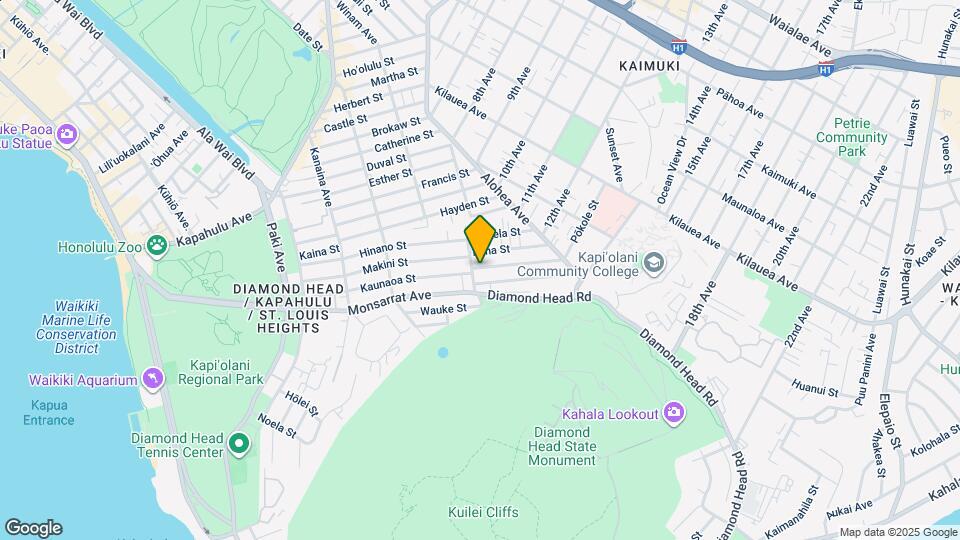 3409 Kepuhi St Map and Location Details