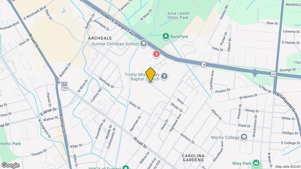 162 Wall St Map and Location Details