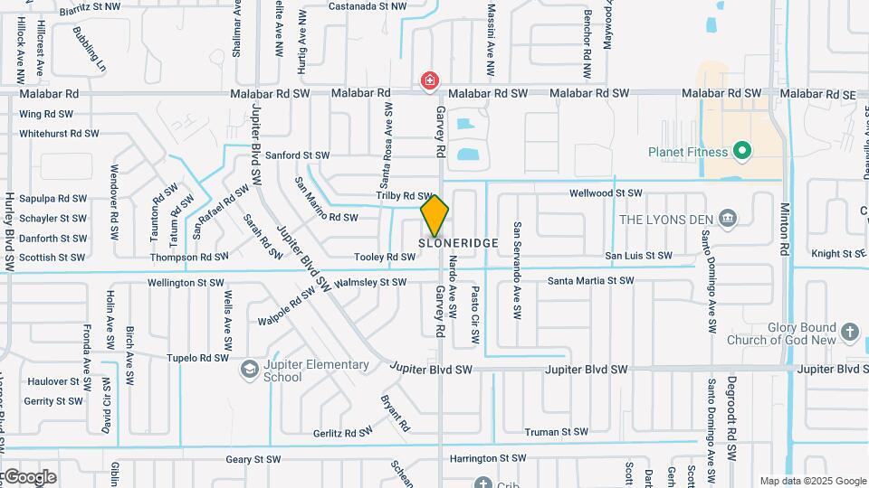 338 Garvey Dr SW Map and Location Details