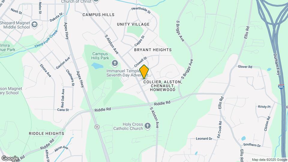 1706 Chenault Dr Map and Location Details