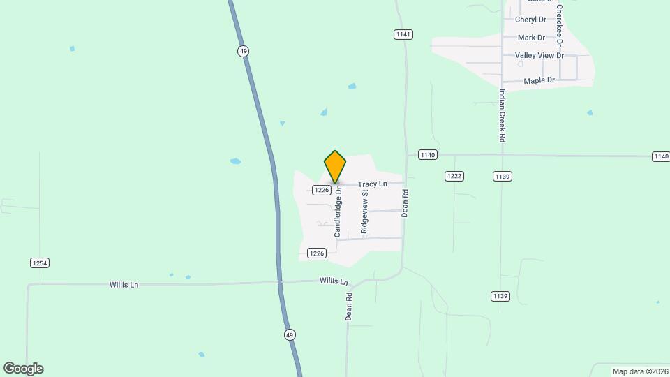 12702 Candleridge Dr Map and Location Details