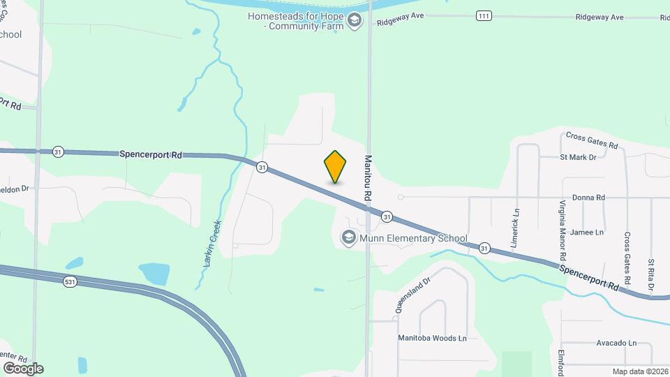 2384 Spencerport Rd Map and Location Details