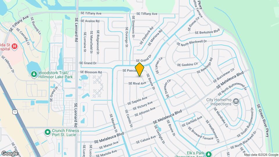 2466 SE Renick Ave Map and Location Details