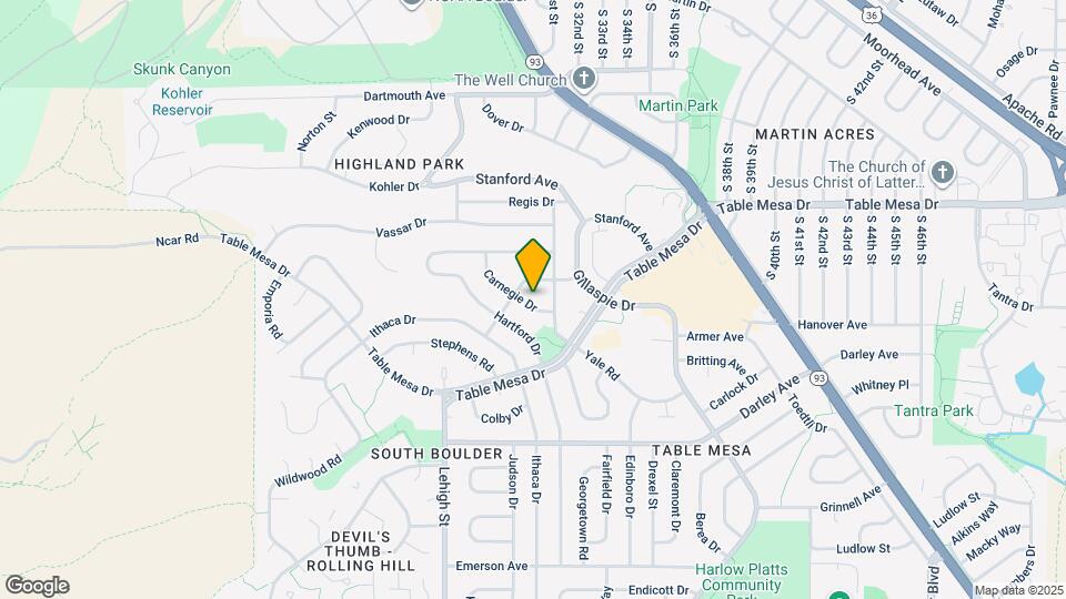 2995 Carnegie Dr Map and Location Details