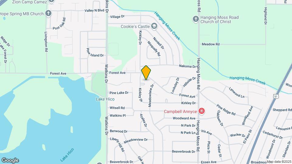 4568 Kirkley Cir Map and Location Details