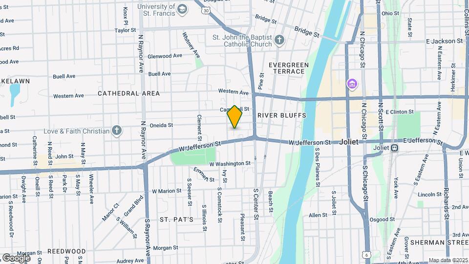 108 Nicholson St, Unit 1 Map and Location Details