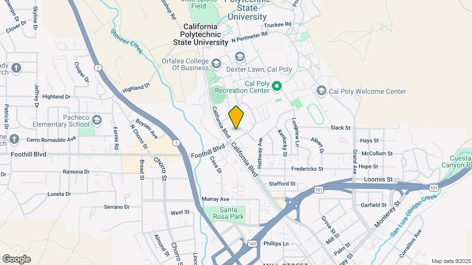 1238 E Foothill Blvd Map and Location Details