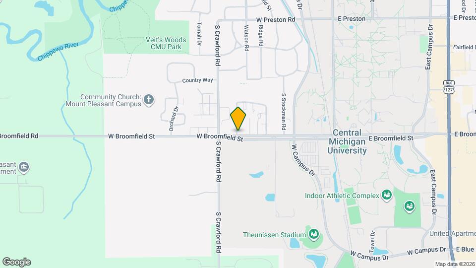 722 W Broomfield - Map and Location Details