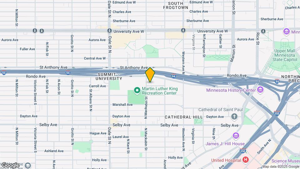 487 Carroll Ave Map and Location Details
