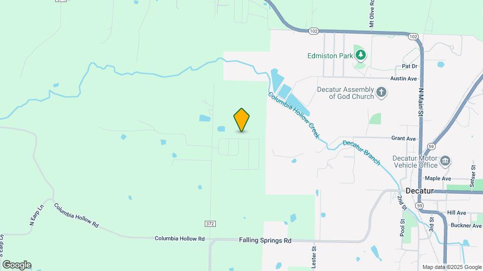 1416 Bluegrass St Map and Location Details