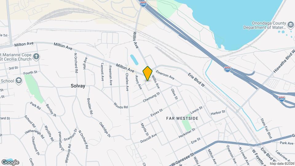 121 West End Dr Map and Location Details