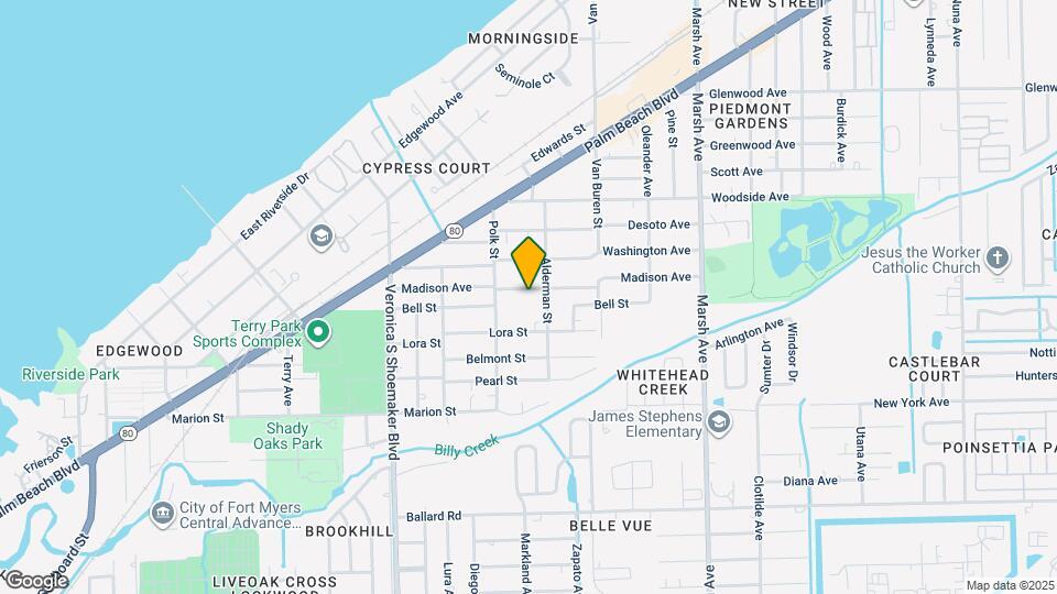 3846 Madison Ave Map and Location Details