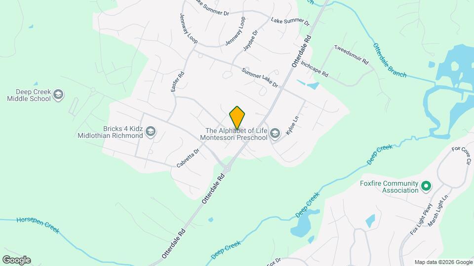 16618 Broadmoor Rd Map and Location Details