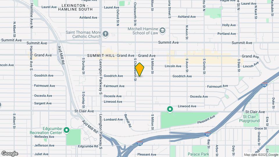 968 Goodrich Ave Map and Location Details