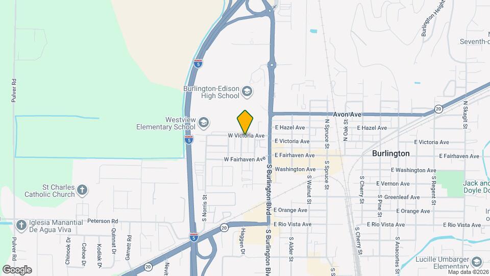 224 W Victoria Ave Map and Location Details