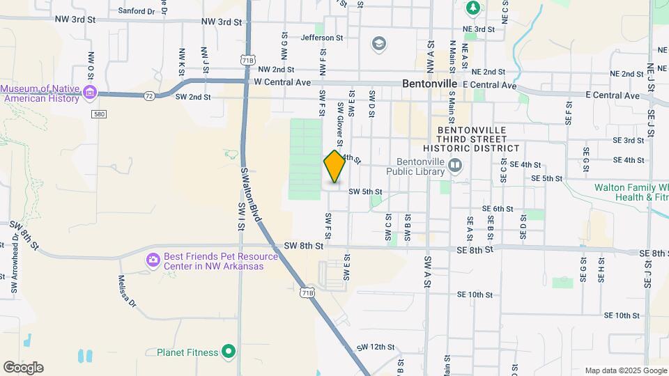 610 SW 5th St Map and Location Details