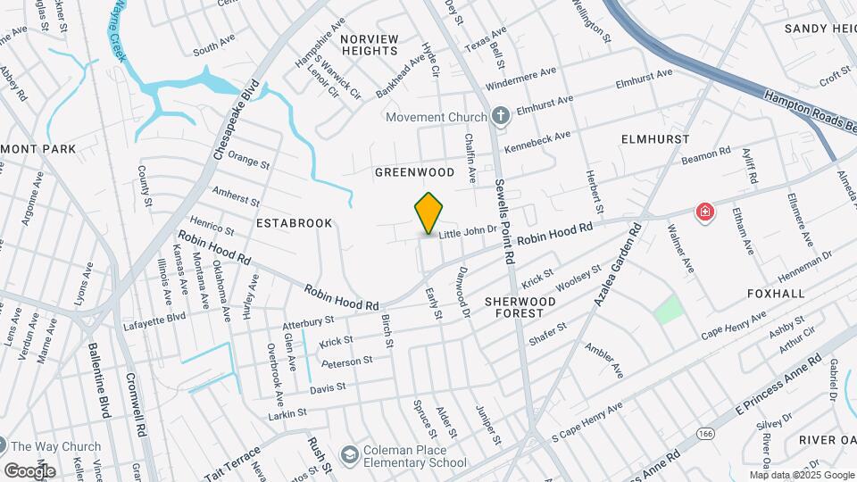 4605 Little John Dr Map and Location Details