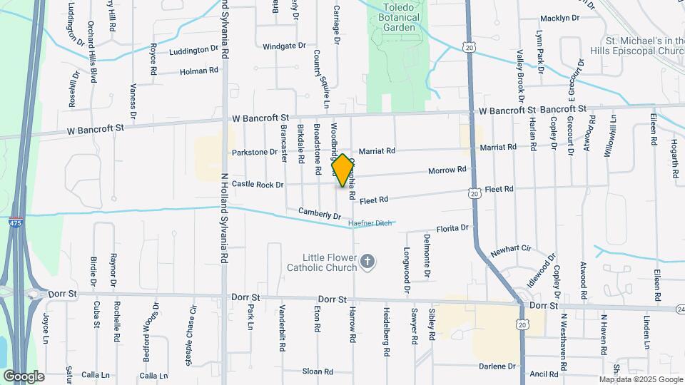 1940 Woodbridge Rd Map and Location Details