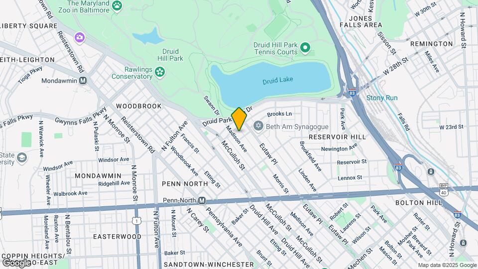 2537 Madison Ave-Unit -3 Map and Location Details