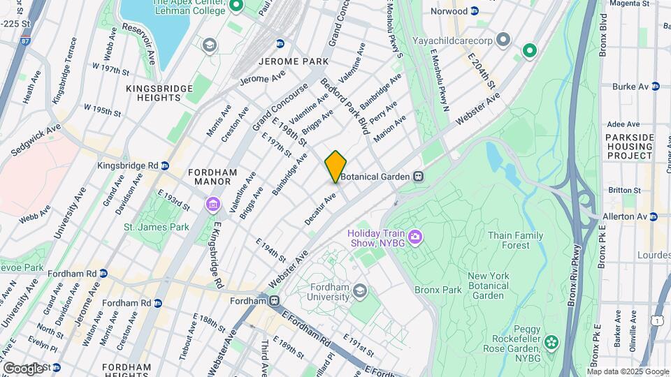 362 E 198th St Mapa y Detalles de la Ubicación