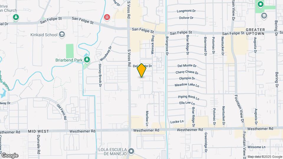 6448 Olympia Dr Map and Location Details