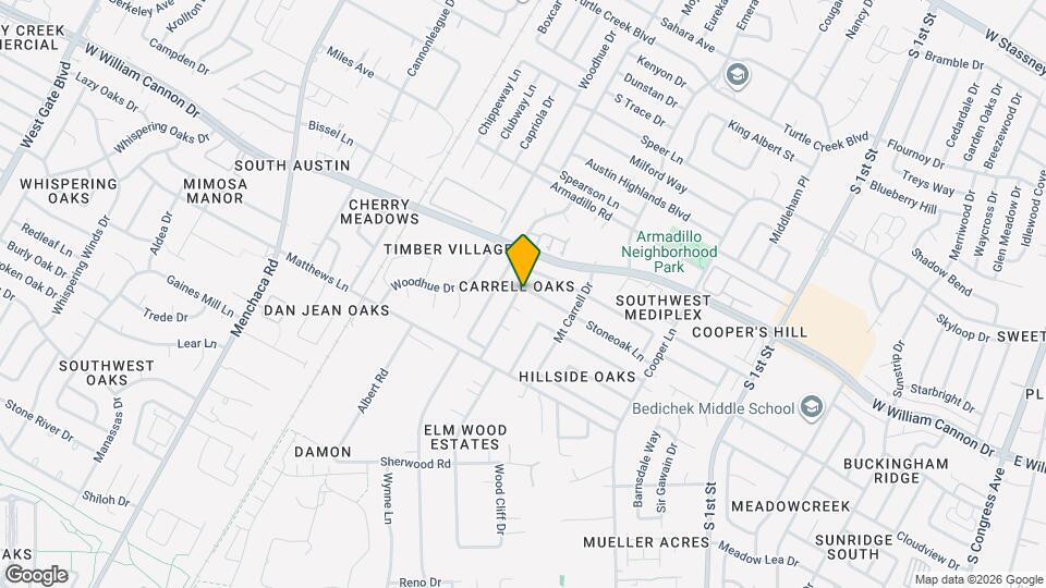 1205 Stoneoak Ln Map and Location Details