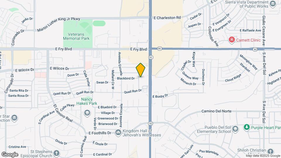 500 Mallard Cir E Map and Location Details