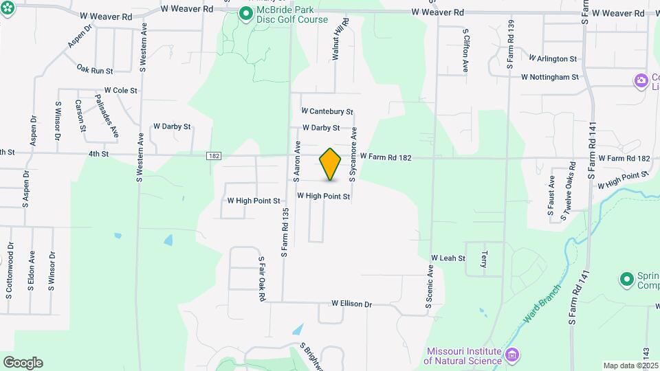 2984 W Knob Hill St Map and Location Details
