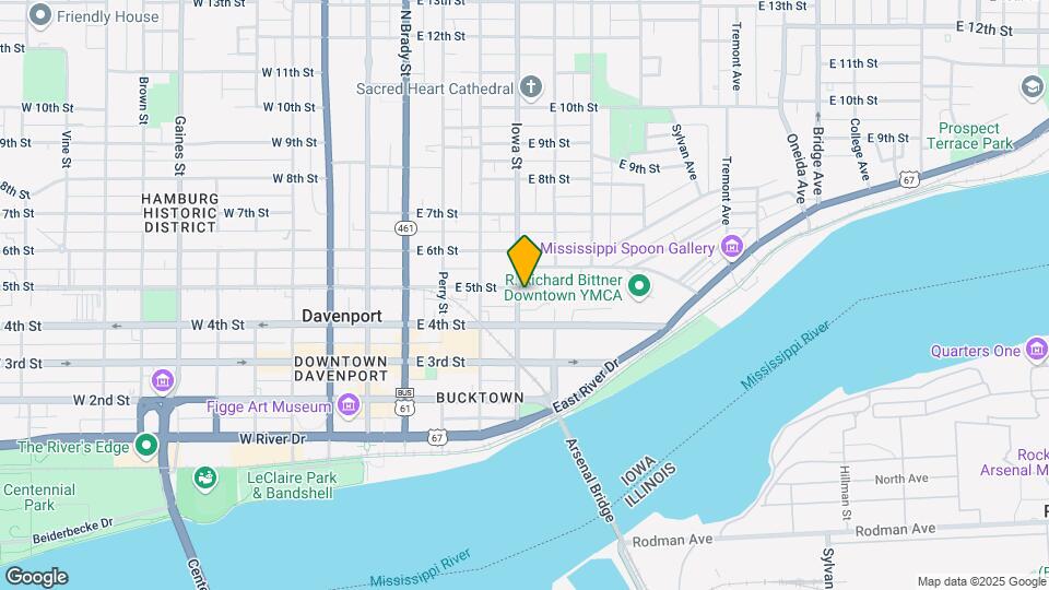 Crescent Lofts Map and Location Details