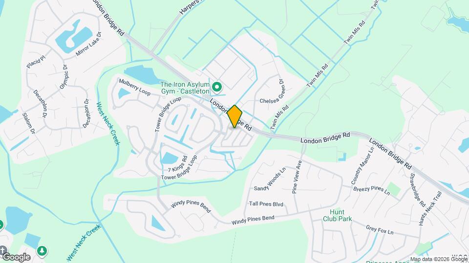 1836 Kensal Green Dr Map and Location Details