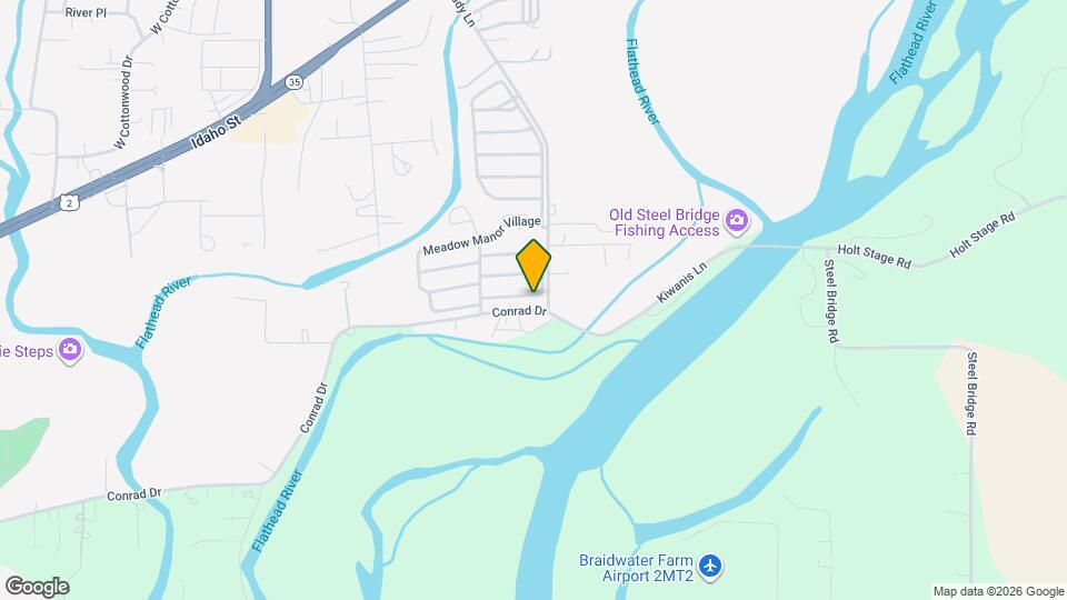 1045 Conrad Dr Map and Location Details