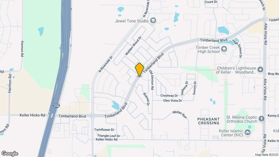 2800 Coyote Ridge Dr Map and Location Details