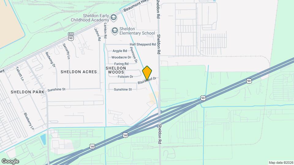 17230 Blairwood Dr Map and Location Details