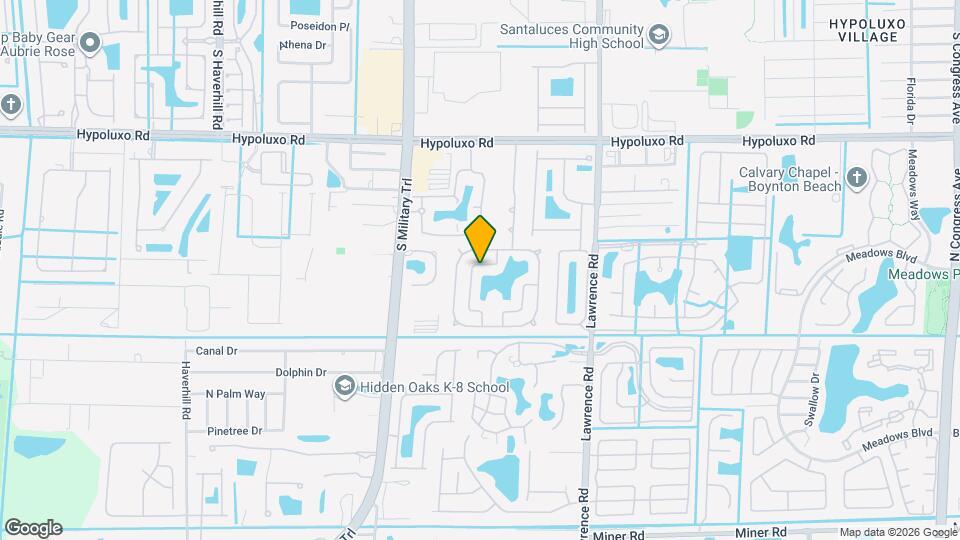 7344 Palmdale Dr Map and Location Details