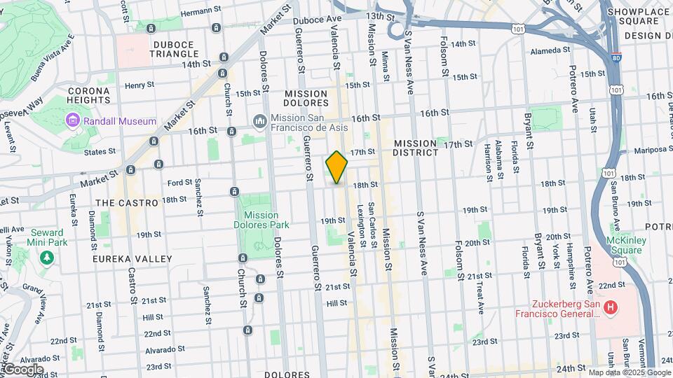 3527 18th St Map and Location Details
