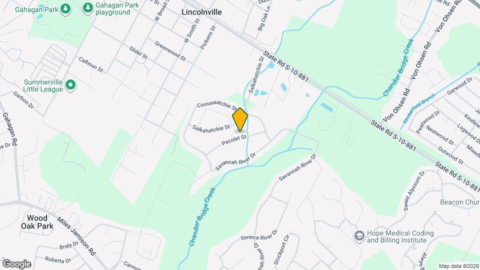 129 Pacolet St Map and Location Details