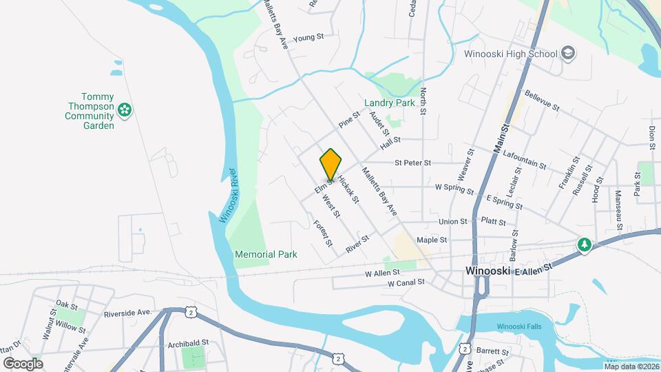 54 Elm St Map and Location Details