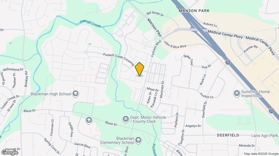 3917 Cannonsgate Ln Map and Location Details