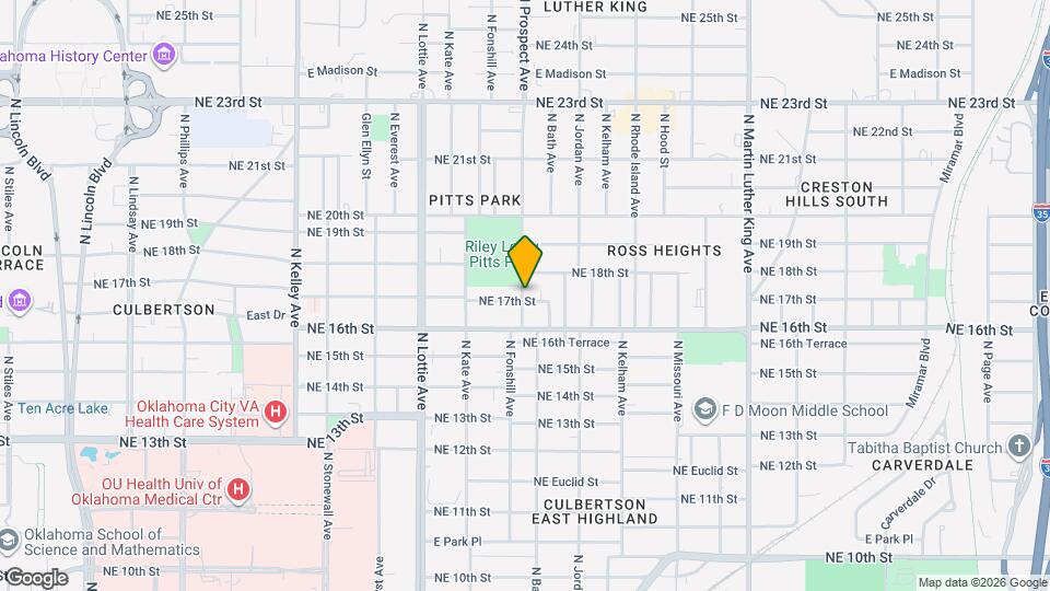 1501 NE 17th St Map and Location Details