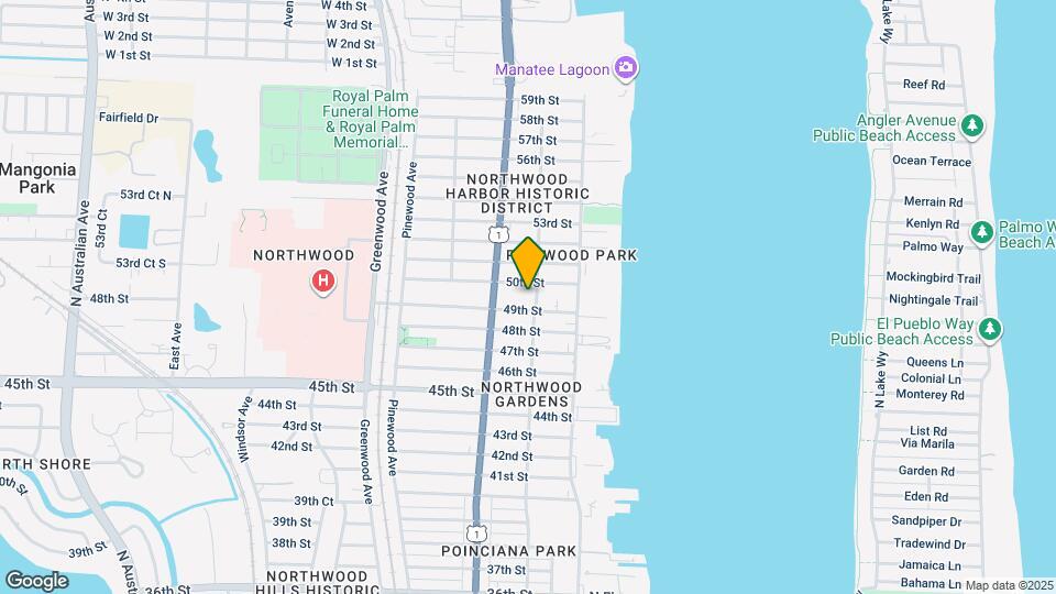5009 Spruce Ave Mapa y Detalles de la Ubicación