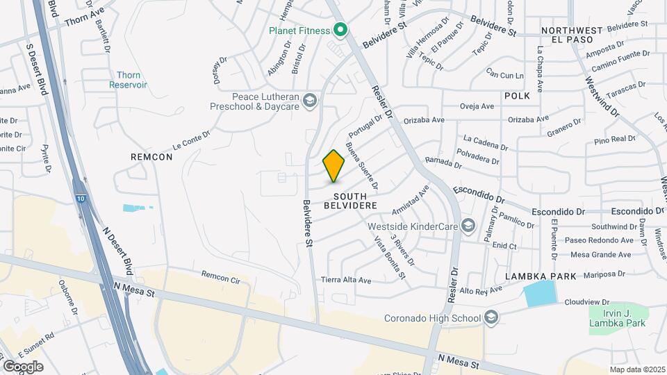 7304 Gran Vida Dr Map and Location Details