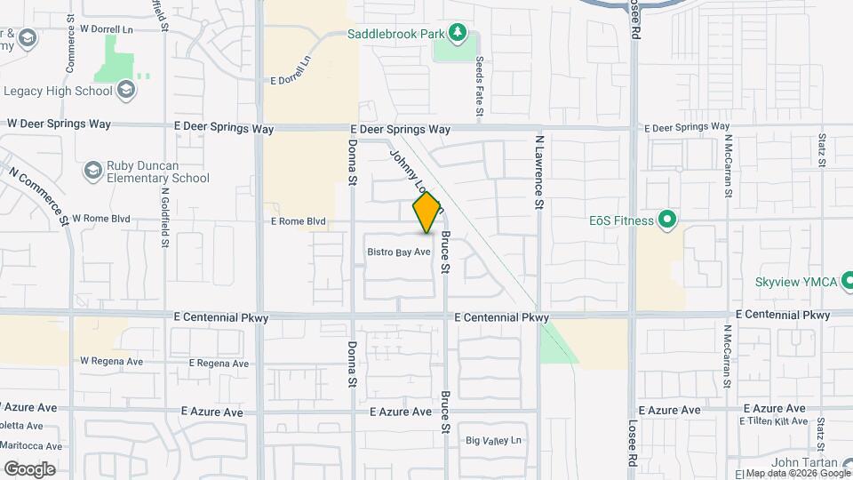 1209 Echo Beach Ave Map and Location Details