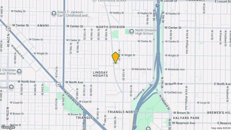 2424 N Teutonia Ave, Unit 2424 n Teutonia Map and Location Details