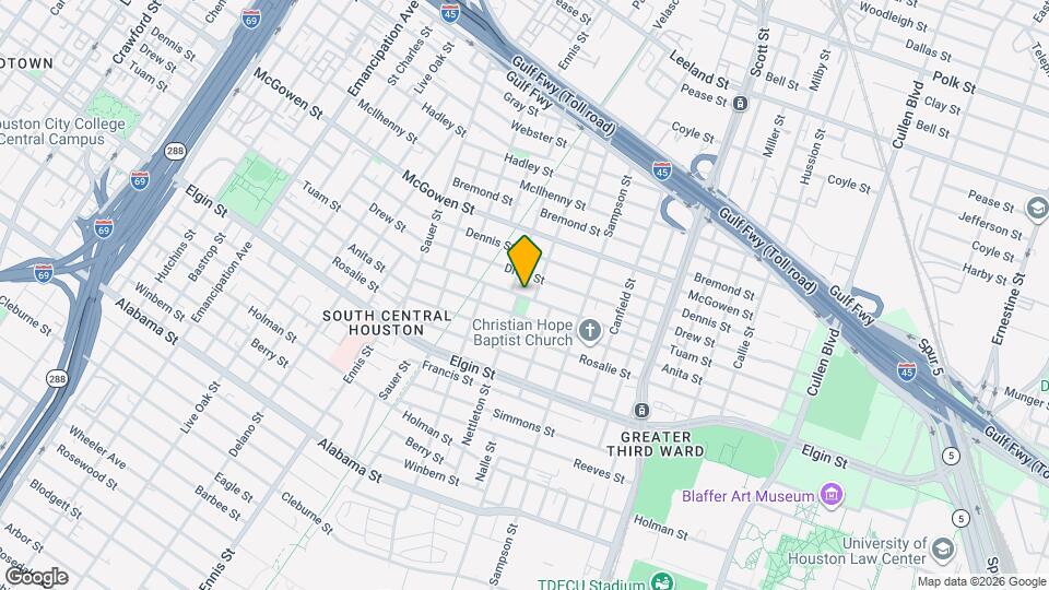 3231 Tuam St Map and Location Details