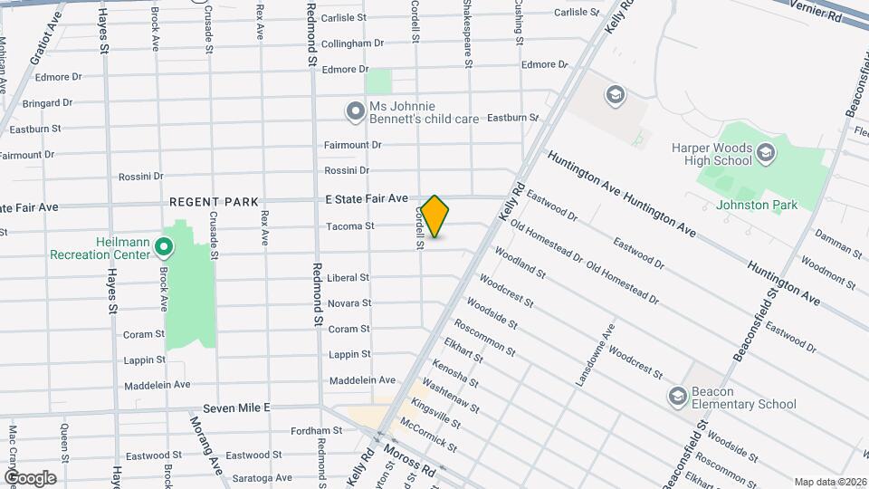 16433 Manning St Mapa y Detalles de la Ubicación