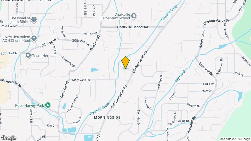 1931 Springlake Ct Map and Location Details