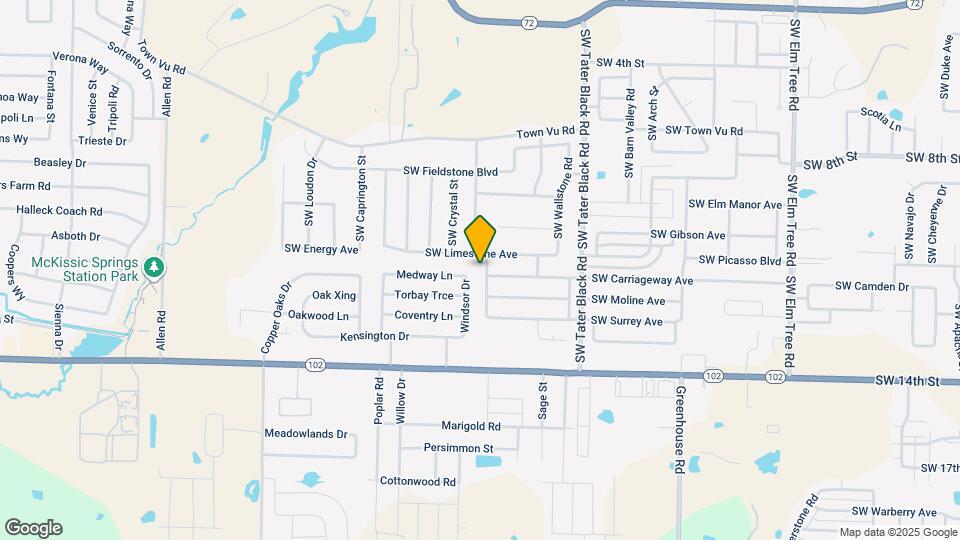 1002 SW Quartz Rd Map and Location Details