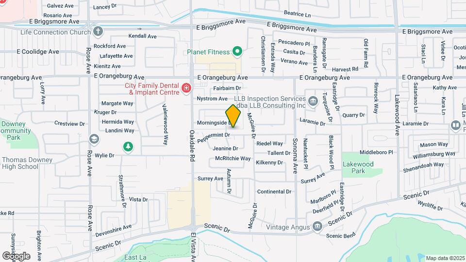 2317 Peppermint Dr Map and Location Details