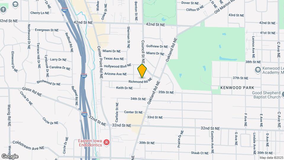 1504 Richmond Rd NE Map and Location Details