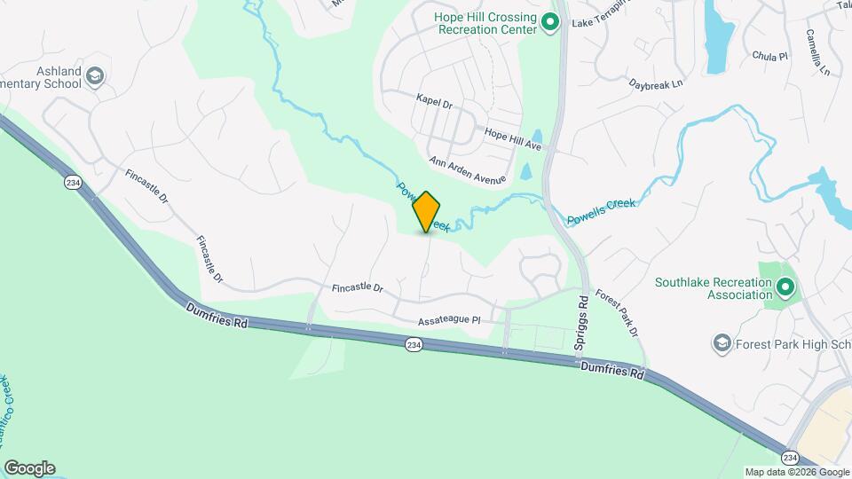 15516 Three Otters Pl Map and Location Details